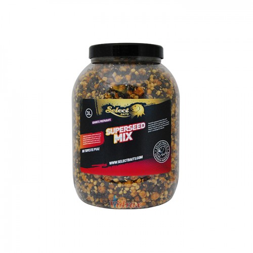 Микс от зърна и ядки Super Seed Mix 3Л - Select Baits
